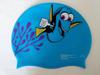 Children's Cartoon Silicone Swim Cap: Waterproof with Ear Protection