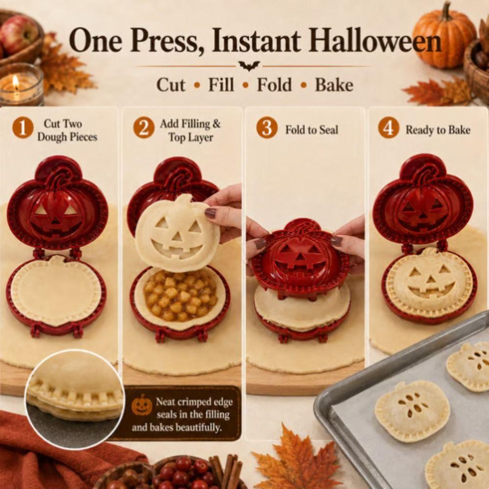 Nonstick Mini Pocket Dough Presser Food Grade Baking Supplies Hand Pie Mold Christmas