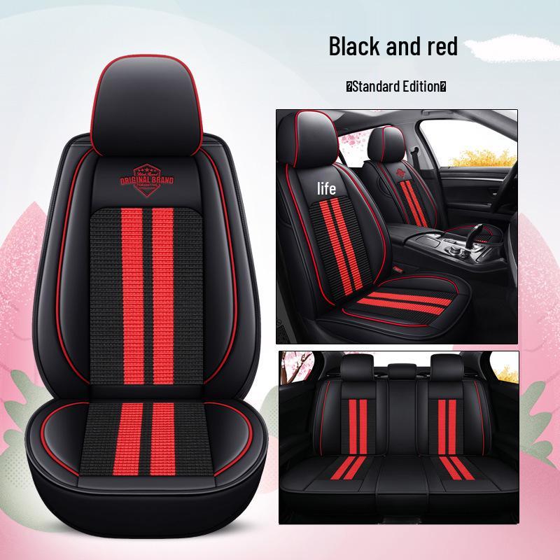 2021 Volkswagen Lavida Cross Ice Silk Seat Cushion, Cartoon Design, All-Season, Full Coverage.
