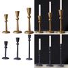3x Pillar Candle Holders Decorative Candle Stands for Wedding Living Room