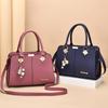 New bag temperament women's bag retro European and American large-capacity handbag women's bag shoulder bag messenger bag bags