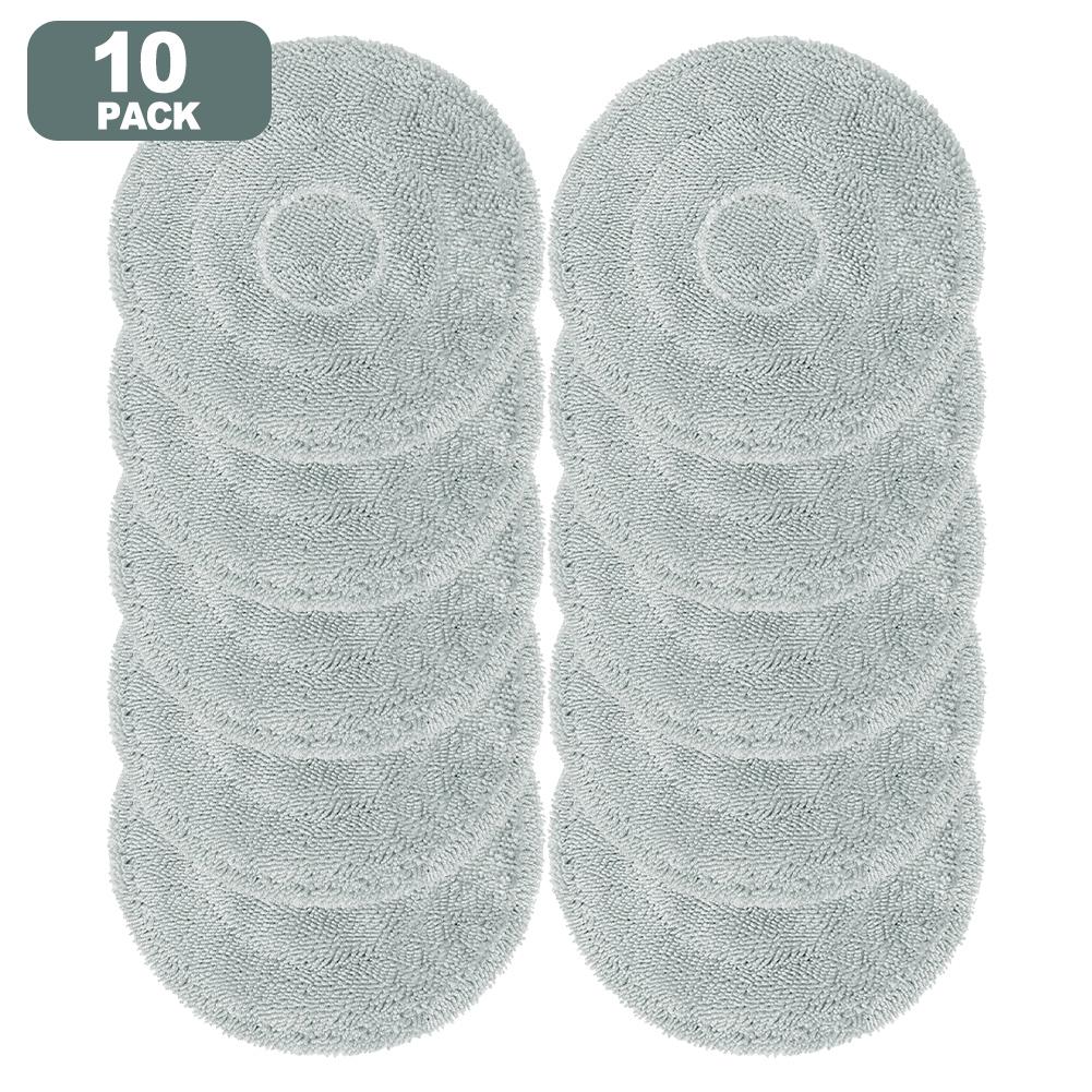 Replacement Microfiber Mop Cloth For Conga X100 / For X-Treme, Vacuum Mopping Pad Compatible For Cecotec, 4 Pack/10