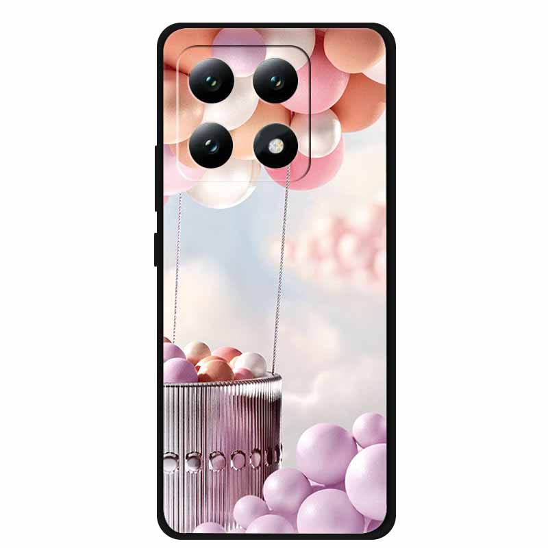 For Xiaomi 14T Pro 5G Case Cartoon Silicone TPU Soft Cases for Xiaomi 14T 5G Protector Covers Mi 14T 6.67'' Bumper Shells Capa14