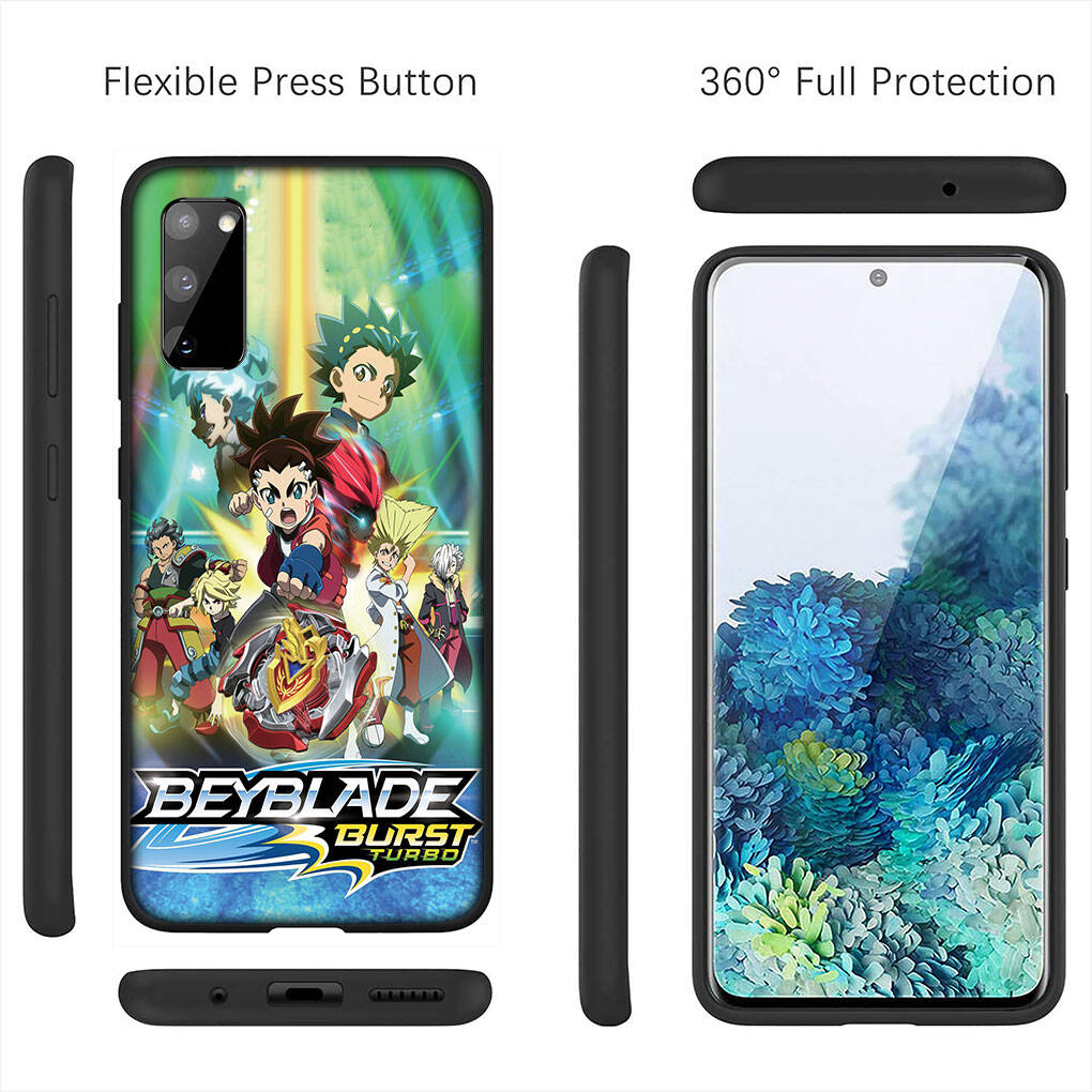 Für Samsung Galaxy S25 S24 iPhone 17 16 15 Xiaomi Redmi Note 14 13 12 11 Plus Pro Max XR A37 Handyhülle Wallpaper Beyblade Burst Finish OPPO Huawei