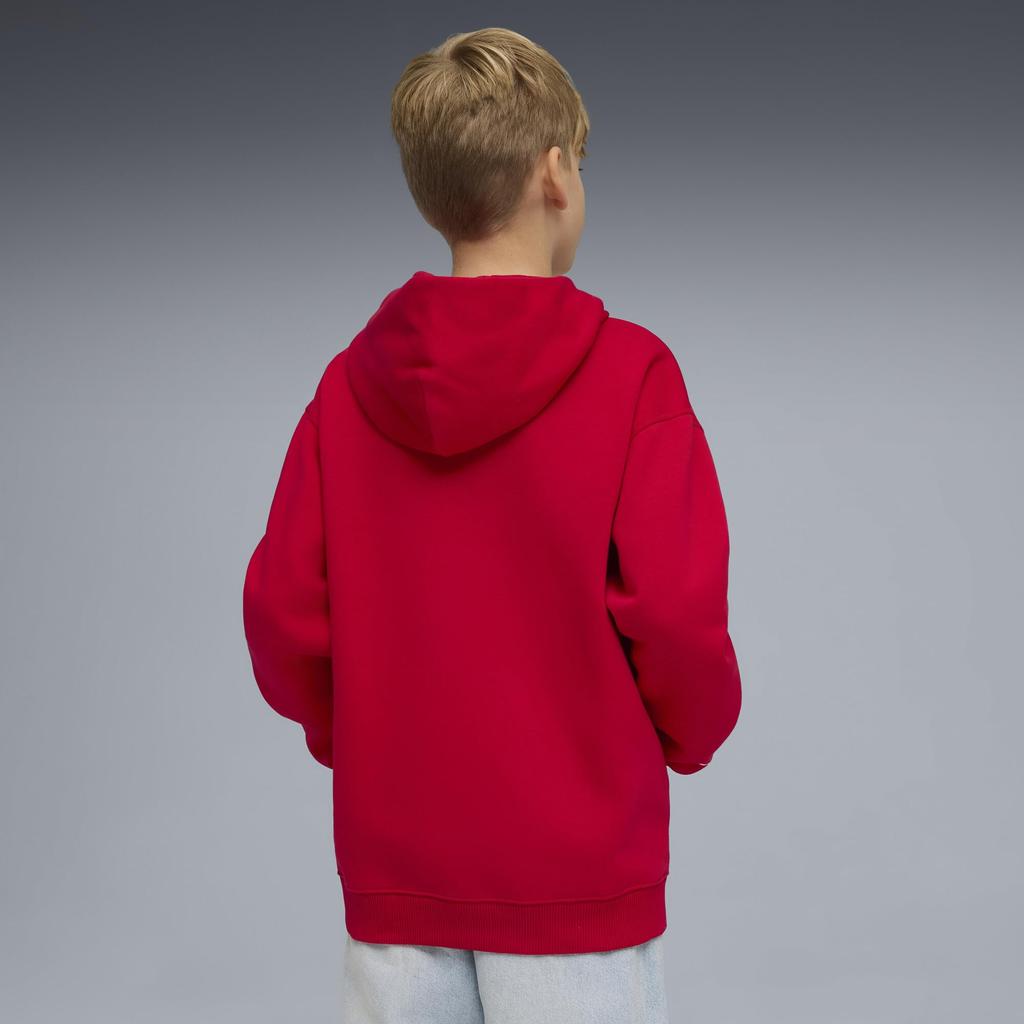 PUMA Ferrari Kids Colored Shield Hoodie 63425902 Rosso Corsa 140