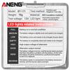 New ANENG BT-171 12V Car Battery Alternator Tester Lightweight Test Clips Multi-Color LED Indicator Vehicle Repair Diagnostic Tools & Digital Display