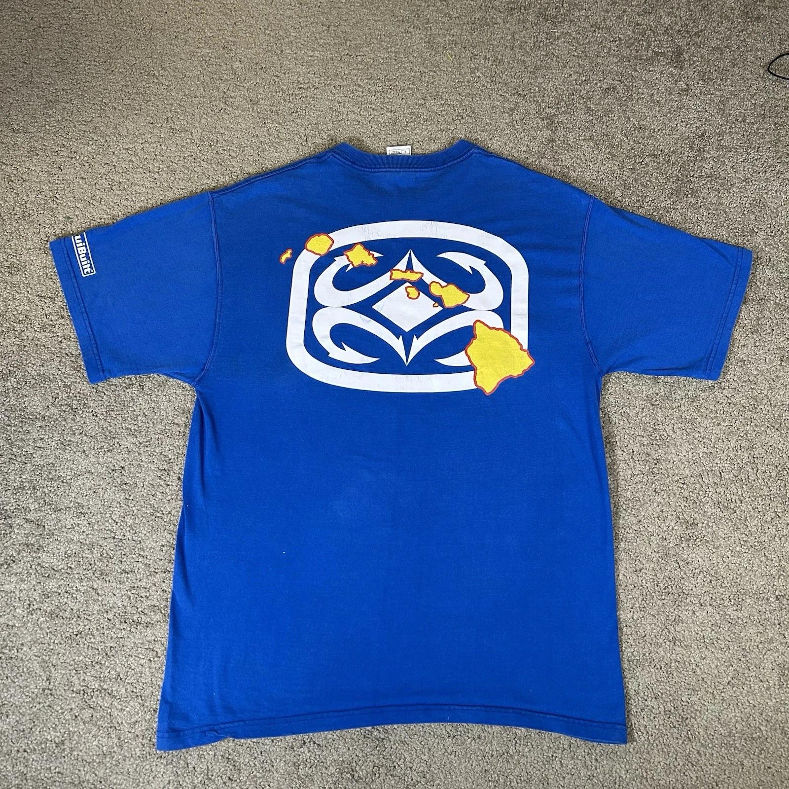 Винтажная футболка Y2K Represent Maui Built Hawaii Tribal Surf Wear Board Tee Размер L 4XL