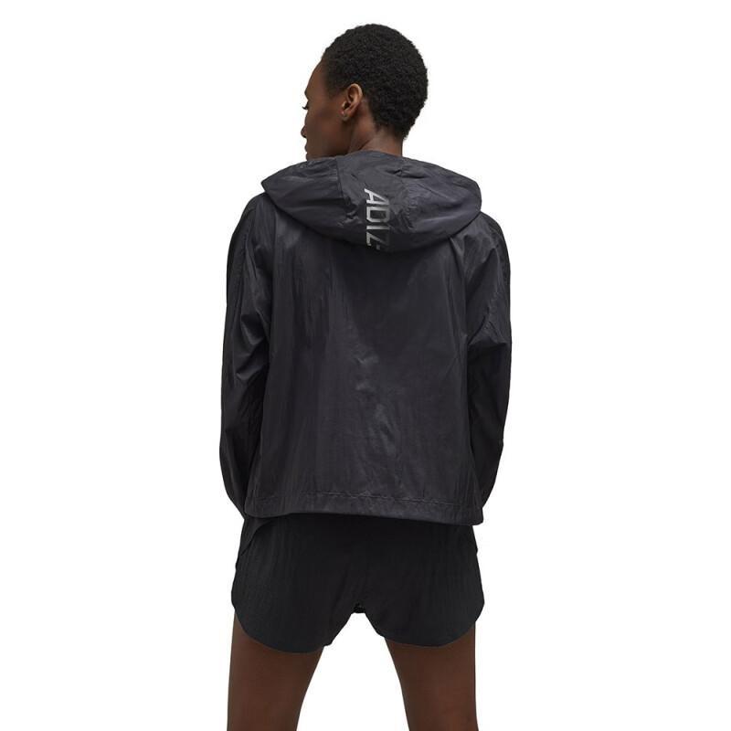 Y-3 Lightweight Plain Hooded Jacket Women Jackets Black IN2832