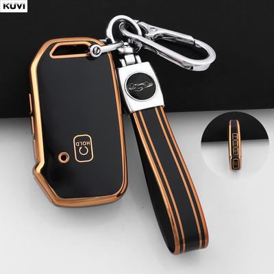 Fashion Tpu Car Key Case Cover For Kia Ceed Cerato Forte Niro Seltos Sorento Soul Sportage Telluride K5 Protected Shell Fob Bag