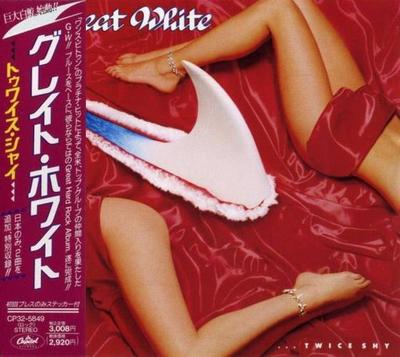 CD GREAT WHITE - ... Twice Shy CP325849 Capitol Records 1989 Japan Rock Used