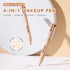 Multi-Function Beauty Glazed 4-in-1 Makeup Pen Waterproof Cosmetic Pencil for Eyeliner Brow Lip Highlighter