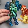 Yousheng 3D Printed Horse Figurine Movable Joints Pony Figure Articulated Animal Model Fidget Toy Home Office Desktop Decoration Ornament