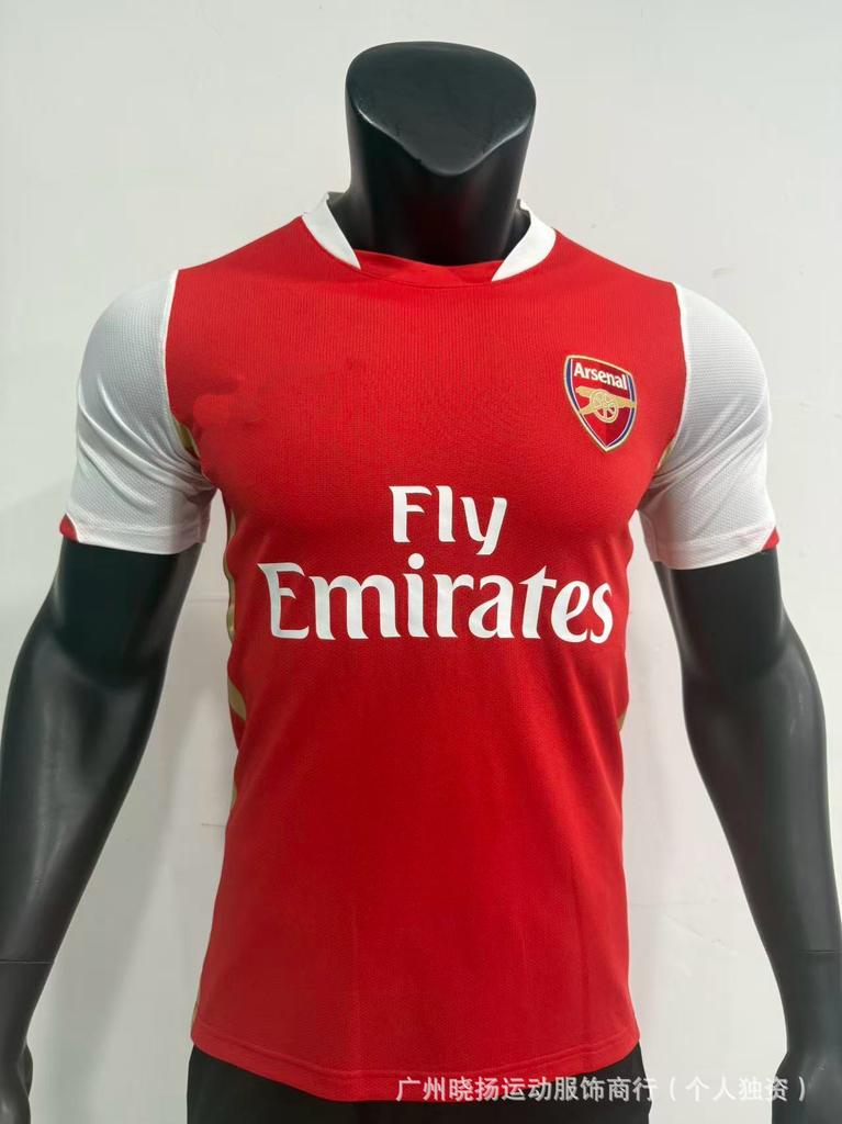 Vintage football jersey Manchester United Arsenal Chelsea Real Madrid short-sleeved jersey