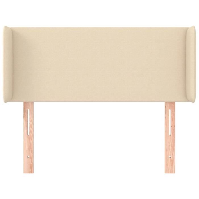 VidaXL Headboard with Ears Cream 83x16x78-88 Cm Fabric3118467