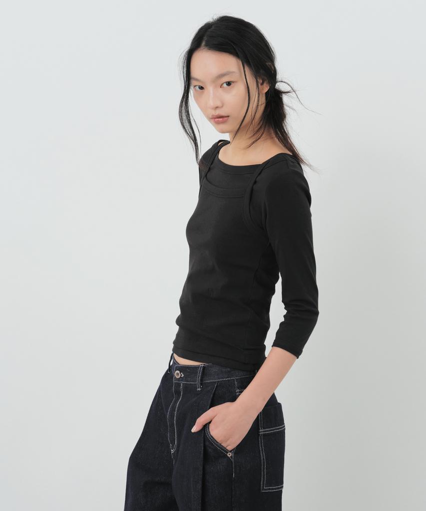 CITYBREEZE Cotton Boat Neck Long Sleeve T-Shirt (Basic)_4 Colors