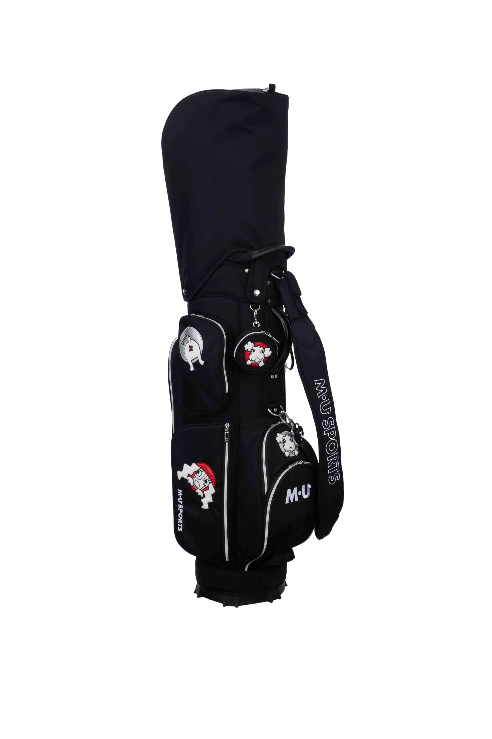 

MU SPORTS embroidery tunnel motif caddy 2023AWSagara bag703J6102/Black/FREE