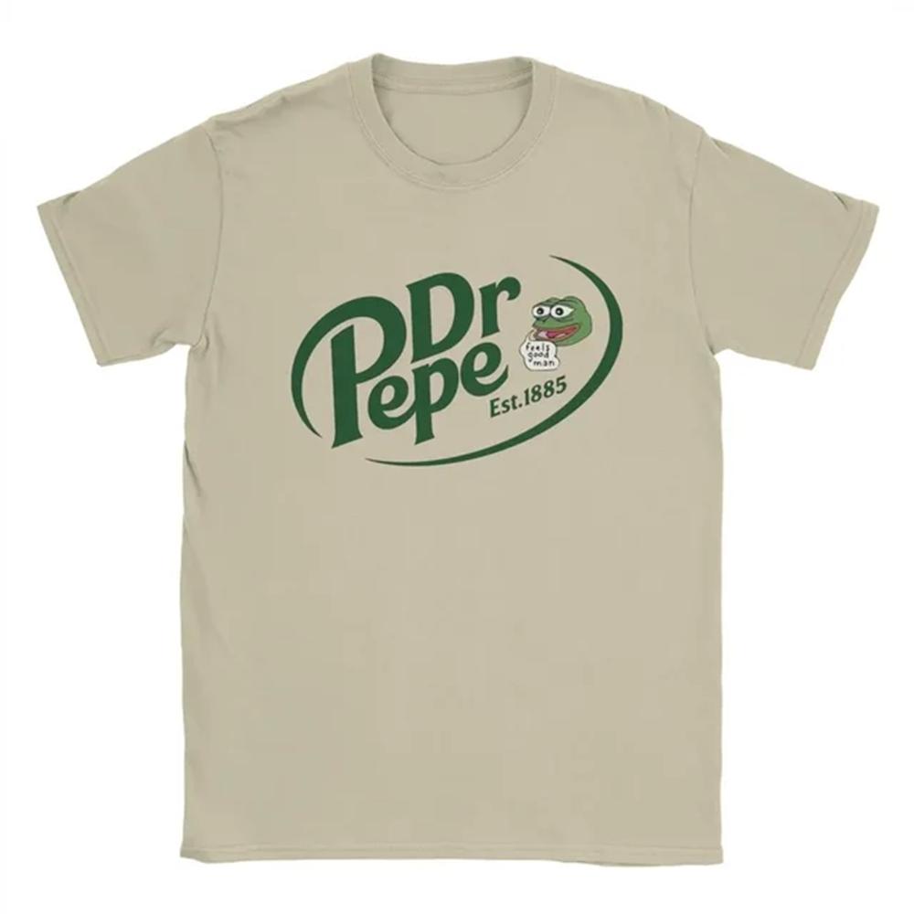 Awesome Dr. Pepe T-Shirts for Men Crewneck Pure Cotton T Shirts Short Sleeve T Shirt TB High Quality O-Neck Short Sleeves 80341