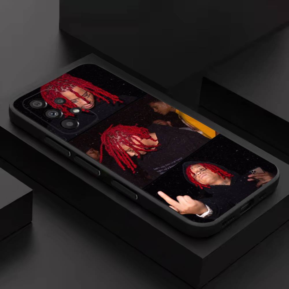 

Rapper T-Trippie R-Redd Cool For Samsung S 26,25,24,23,22,30,21,10,9,Ultra,Plus,Lite,FE,4,5G Black Soft Case Phone Case SamsungS26PLUS