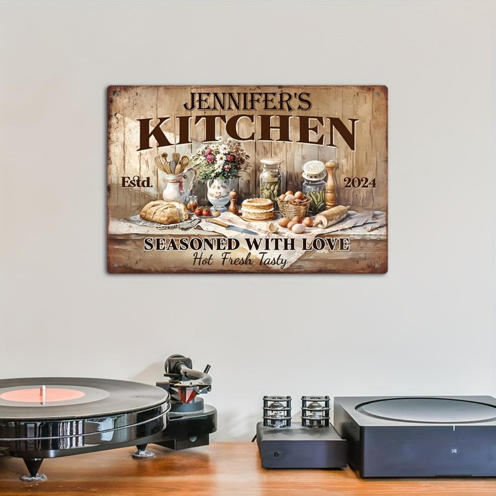 Vintage Metal Tin Sign Retro Decor For Home Kitchen Bar Man Cave