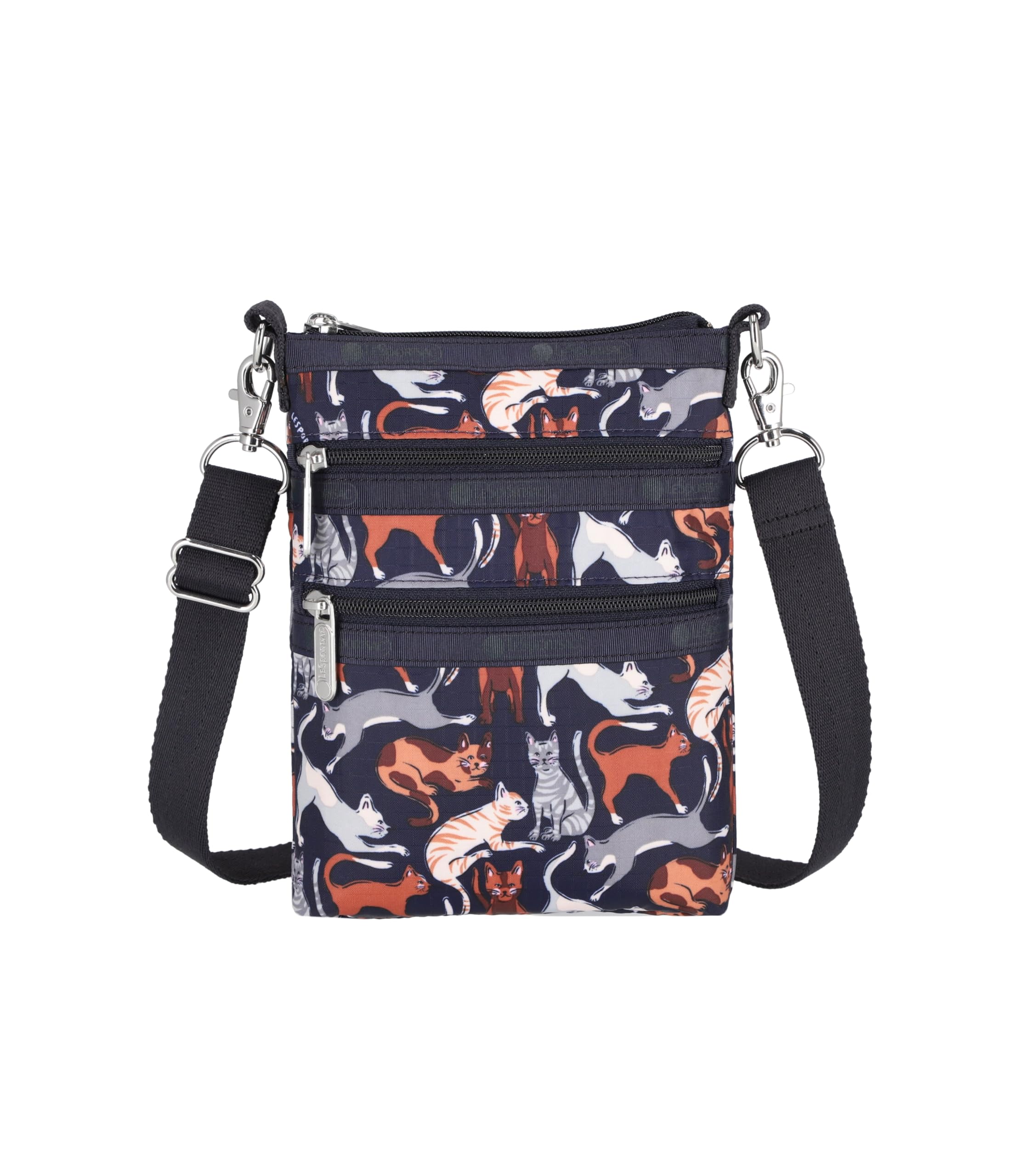 

Офіційна сумка через плече 3 ZIP Curious Cats [LeSportsac] CROSSBODY/4007 Жіноча