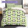 Cartoon Art Pattern Bedding,Quilt Set Quilt Cover Pillowcase Home Birthday Gift (1 * duvet cover + 2 * pillowcase, without core)