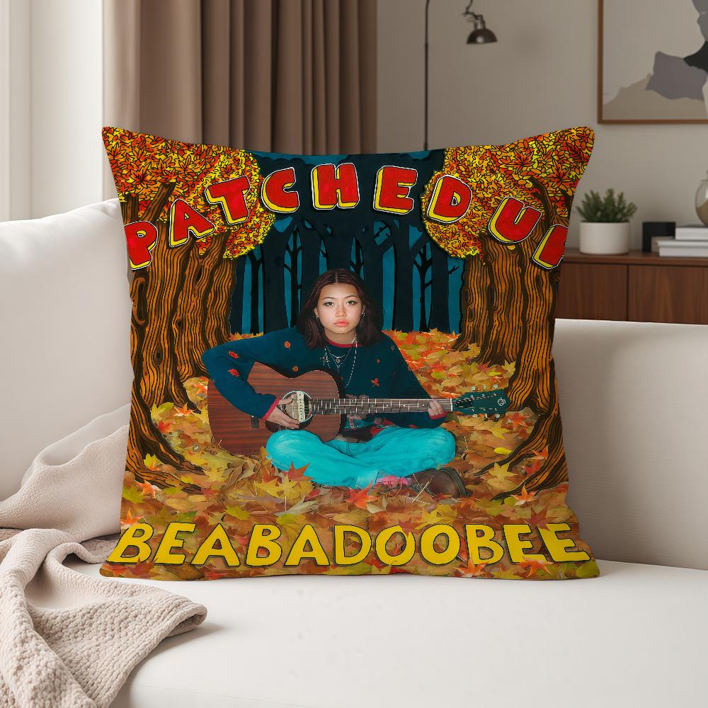 Singer BBeabadoobee Pillow Case Suitable For Bedrooms Living Rooms Cars Home Decoration
