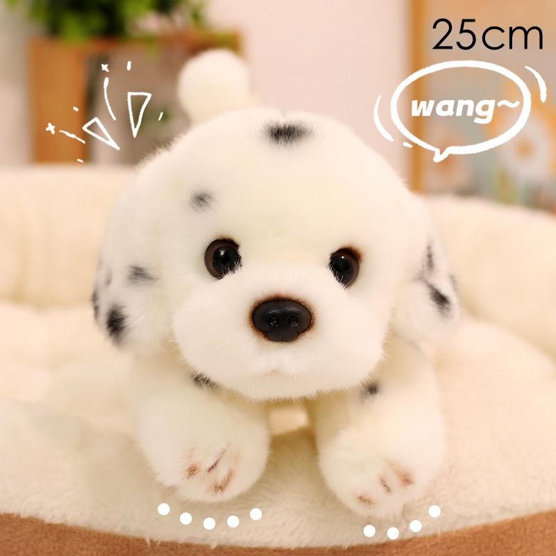 Lifelike Realistic Doggy Soft Figures Corgi Bulldog Pomeranian Filled Pet Cuddly Beast Items House Ornament Tots Birthday Treat