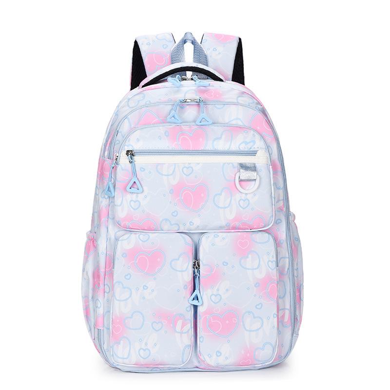 School bag, refrigerator-type door opening, student school bag, women's lightweight and large-capacity burden reduction, dream backpack