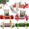8 Pcs Candy Christmas Money Pull Pouch DIY Surprise Pull Out Money Gift Holder for Kids Adults Christmas Party Money Box for Cash Pull