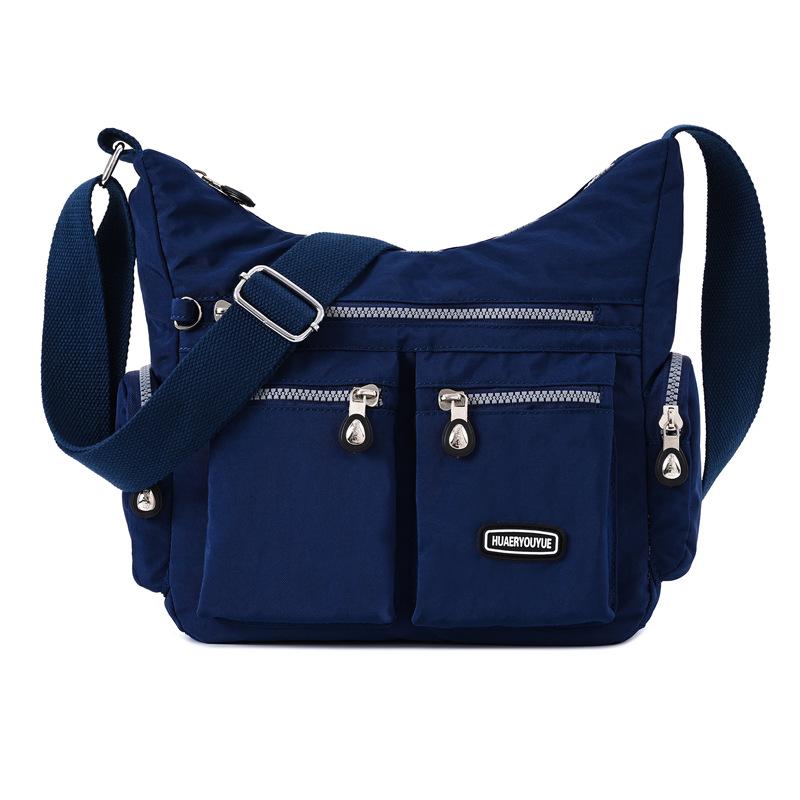 Borsa a tracolla da donna in nylon di grande capacità - Elegante e versatile