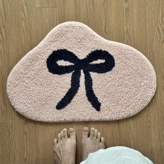 Anti-Slip Floor Mat Absorbent Imitation Cashmere Kitchen Bathroom Mat Oil-resistant Sink Mat Multifunctional Living Room Rug