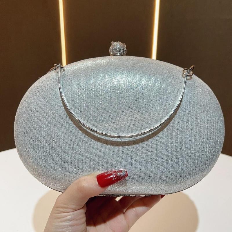 Golden Birthday Party Crystal Silver Diamond Evening Bags Women Party Purse Wedding Pink Bridal Boutique Clutch Bags