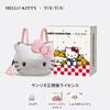Hello Kitty Collaboration Hello Kitty Backpack for Women Cute Cat Face 3D Large Limited Edition Perfect for Social and Date [Toutou] - Design, Ribbon,