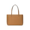 Tory Burch Mcgraw Iconic Double T Logo Leather Tote Bag Women Tote Tiramisu 152220-227
