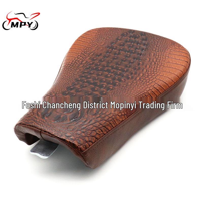 

Harley Saddlebag 883/1200 (04-17) Crocodile Pattern Motorcycle Front & Rear Grid Cushion