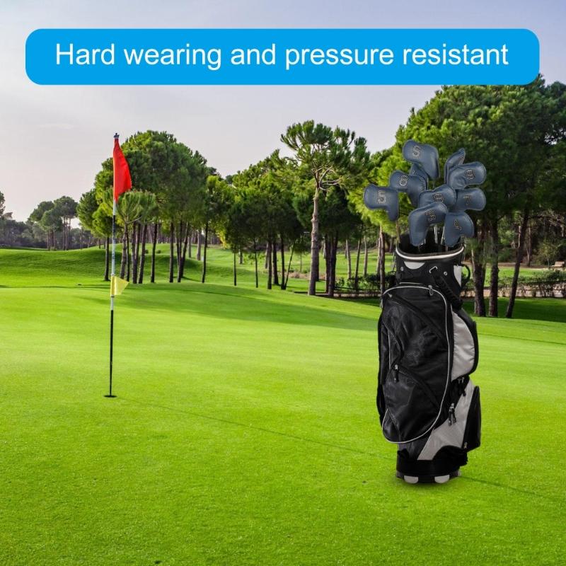 10Pcs Golfs Head Protective Cover for Drivers Golfs Head Cover Putter Protective Guard Golfs Iron Headcover Club Cover