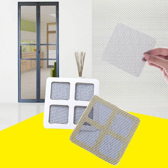 3 Stück Insektenschutz Fliege Käfer Mücke Tür Fenster Maschen Reparatur Gitter Patch
