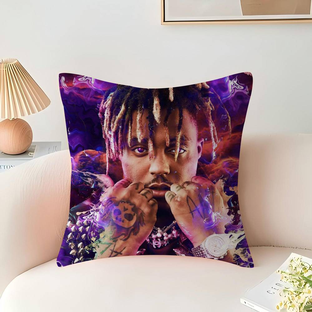 Rap W-WRLD j-Juice Cushion Cover Pillowcase Upholstery Sofa Throw Pillow Home Decor Pillowcas