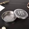 Anti-scalding Mosquito Coil Tray Stainless Steel Aromatherapy Tray Mosquito Coil Box  Household