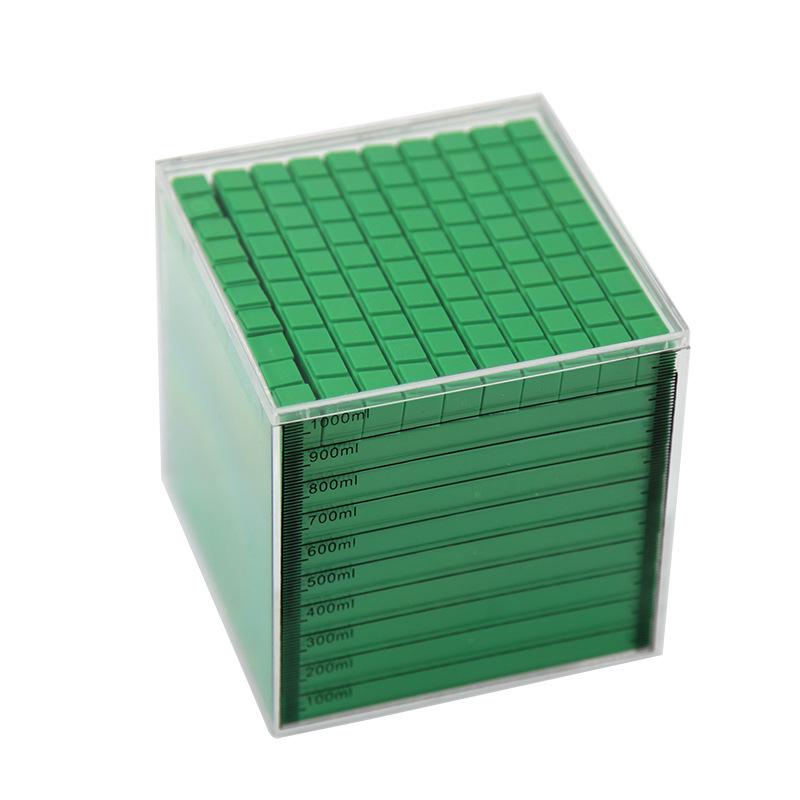 Qinghua Multi-layer Cube Blocks for Primary School Math Volume Measurement