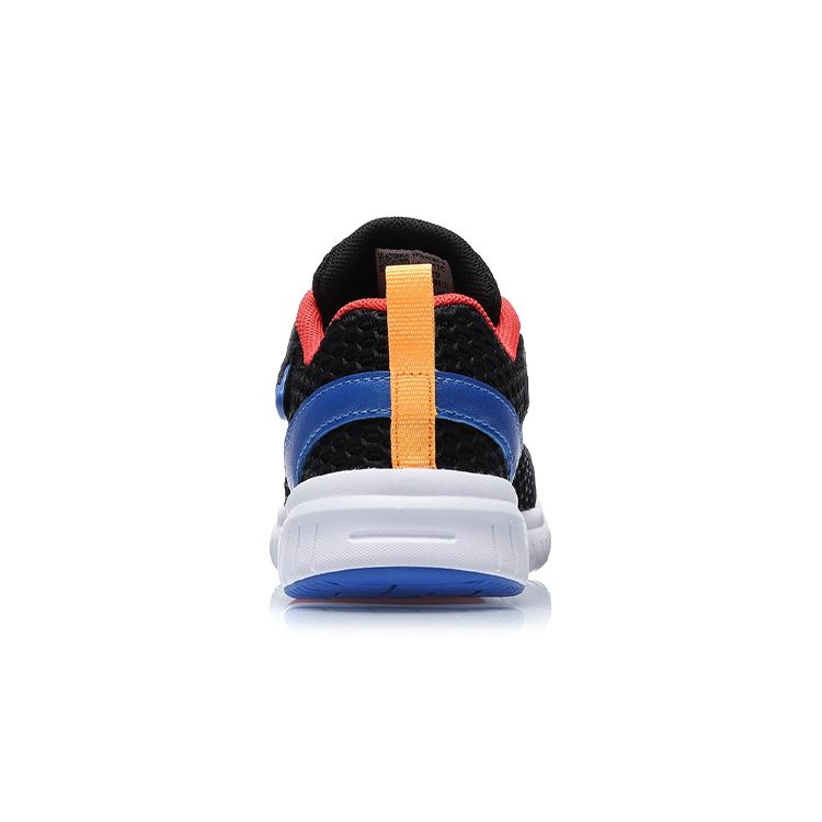 Li Ning Kids Soft Comfortable Sports Non-Slip Shock Absorbing Wear-Resistant Breathable Low-Top Running Shoes Kids Running Shoes Black YKNR080-3