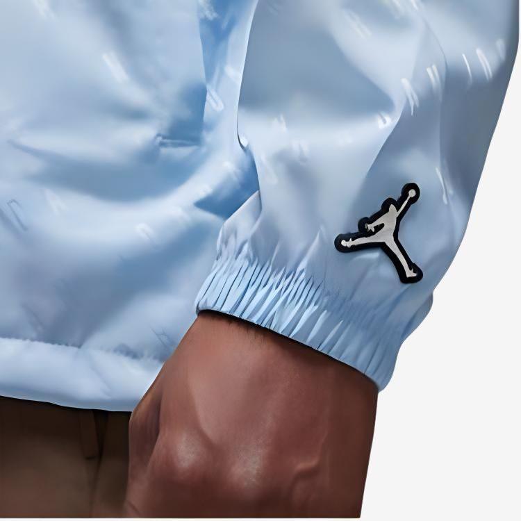 Jordan Shirts Men's Blue Lapel Moderate Other DV7616-411