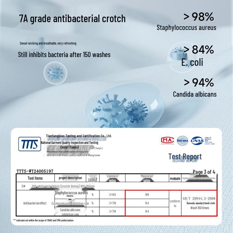 Hengyuanxiang Men's Ice Silk Mesh Boxer Briefs