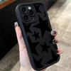 Black Star Design Phone Case For iPhone 17 Pro Max Cases iPhone 16E 16 15 14 13 12 11 XS X XR 7 8 Plus 17 Air Soft Bumper Cover