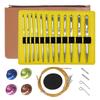 Circular Knitting Needle Set Interchangeable Practical Handicraft Craft Tool for Needlework