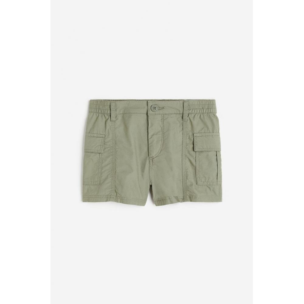 

Шорты-карго HM Хаки-зеленые