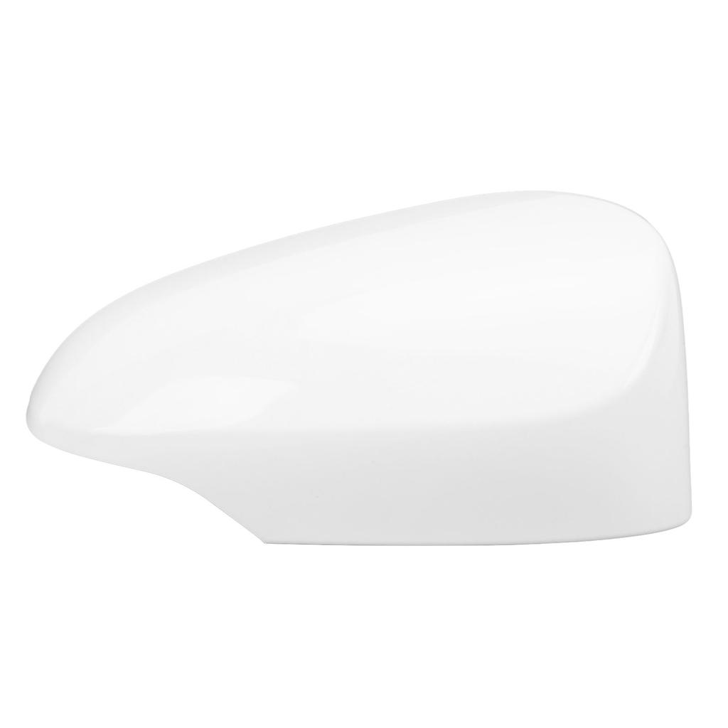 Door Side Rear View Mirror Cover White Shockproof Scratch Resistant Stylish Wing Mirror Cap for Vehicle Right: 87915