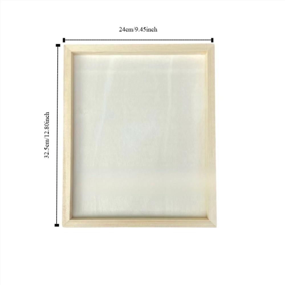 Wooden Picture Frame Multi Size Wooden Photo Holder Art Puzzle Holder  Children Painting Drawing