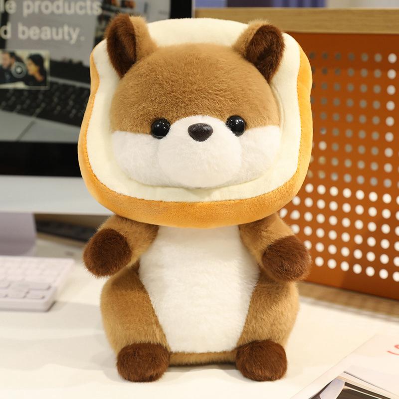 Urocza i urocza przemiana w pluszową zabawkę lalkę świstaka lalka świstaka lalka dziecięca prezent urodzinowy