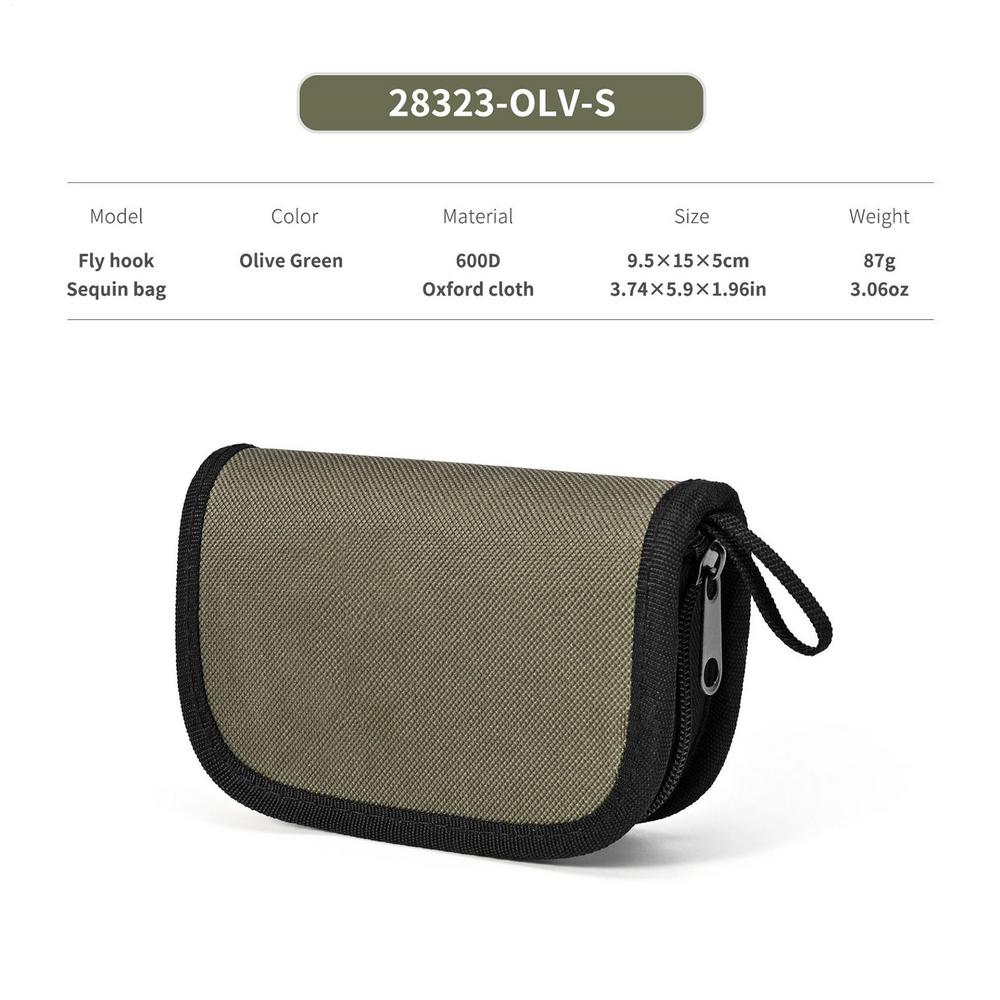 

Fishing Lures Bag Wallet Spoon Spinner Baits Storage Case Metal Jigbait Jig Spoon Tackle Bag pesca Outdoor Fishing Accessories